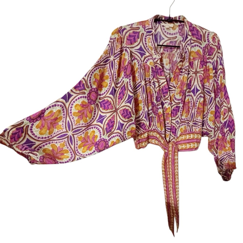 Haute Hippie multicolored blouse size S